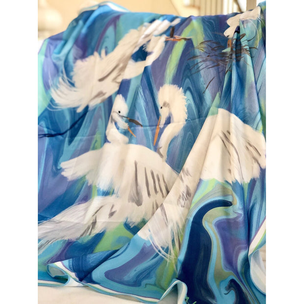 Luxe Silk Scarf-The Rookery