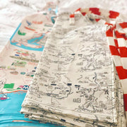 Westport Map Apron- Color or Black and White