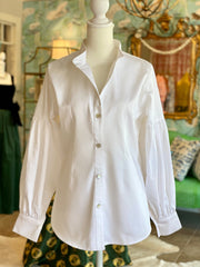 Arcadia White Shirt with Full Sleeves