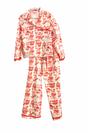 Red Toile Pajamas