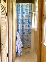 Pawleys Island Toile Shower Curtain